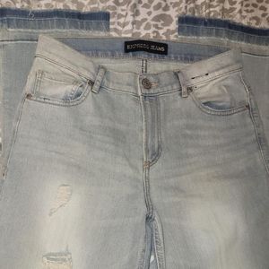 Express Bell Cropped Jeans